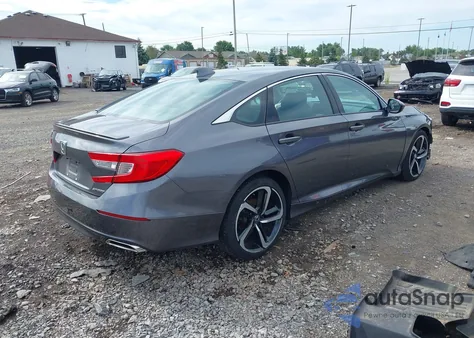 2018 Honda Accord Sport из США, поврежденный, VIN 1HGCV1F31JA052983
